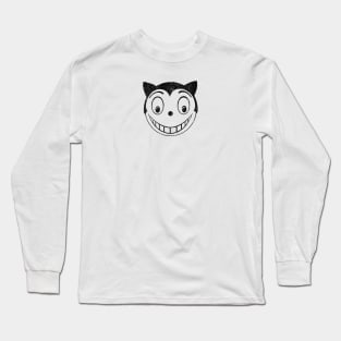 Smiling Cat Long Sleeve T-Shirt